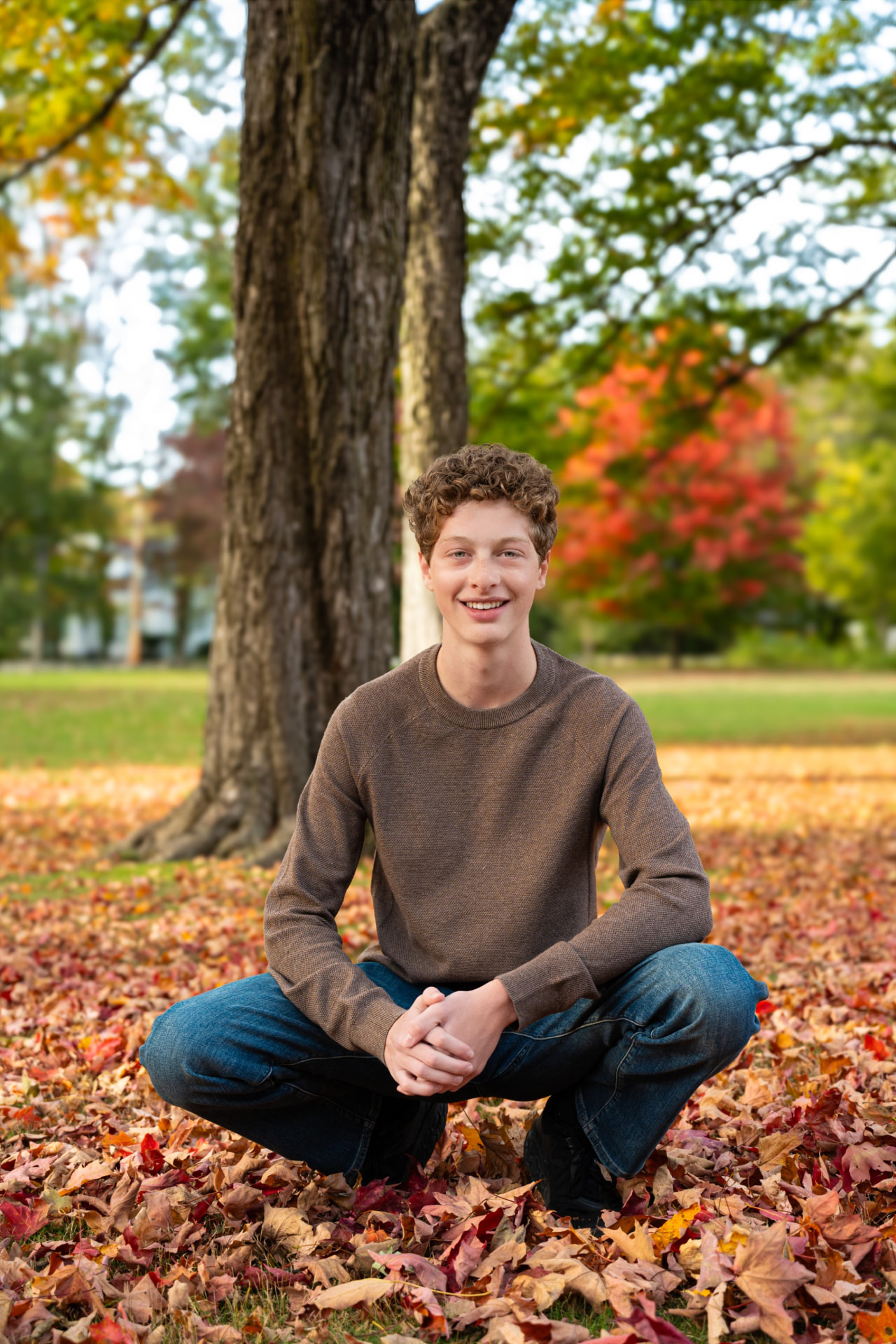 Portraits — Fall leaves